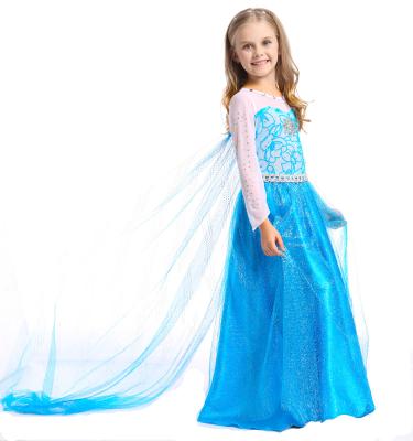 China Dress Up Ice And Snow Princess To Dress Up Costume Elsa Dress Children's Other American Anime-Frozen Girl for sale