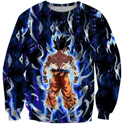 China Anti-wrinkle Hoodie Dragon Z Suit Ropa Moletom Camisa Trajes De Hoodies Anime 3D Sweatshirts Mens for sale