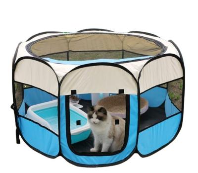 China Viable Indoor Playpen High Quality Collapsible Carrying Case Pet Choice Travel Folding Tent for sale