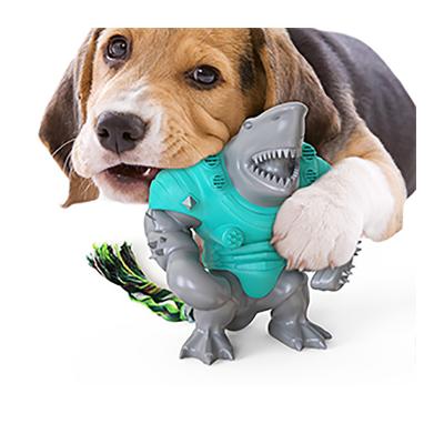 China Quality Viable Perfect Shark Tpr Toy Dog Chew Pet Training Eco Friendly Rubber Interactive Toys for sale