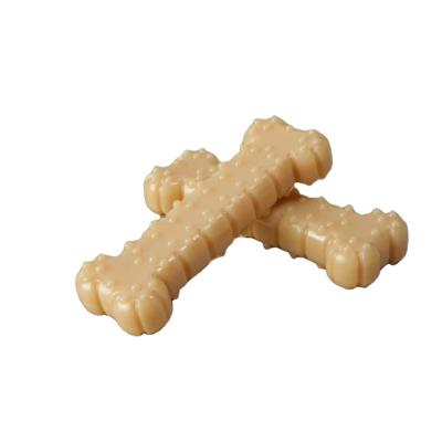 China Viable Competitive Price Easy Clean Chew Teething Bone Shaped Big Rubber Dog Toy for sale