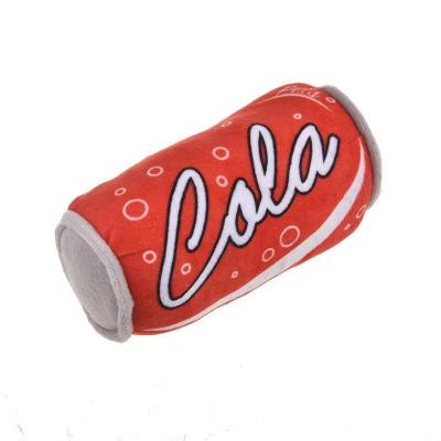 China Durable Fast Viable Durable Pet Delivery Bite Stuffed Beer Dog Squeaker Funny Cute Toys For Dogs for sale