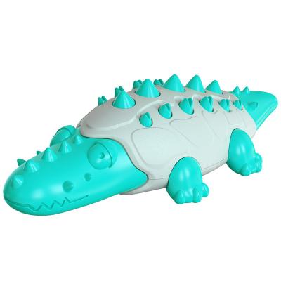 China Viable Competitive Price Viable Pet Toy Crocodile Dog Molar Stick Toy Pet Toothbrush Dog Teeth Clean for sale