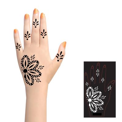 China Temporary DIY Art Painting For Body And Face Tattoo Stencils / Templates , Reusable Custom PVC Stencils for sale