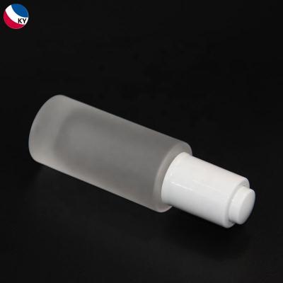 China Thick Bottom 30Ml Dropper Serum Bottles With Pump Dropper Top for sale