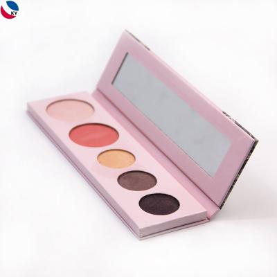 China Waterproof Make Up Cosmetics Eyeshadow 5 Color Eyeshadow Palette for sale