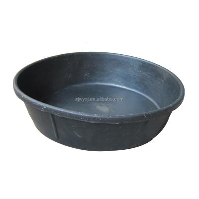 China Rubber Tire Rubber Pan, Small Rubber Feeding Bowl, Rubber Tubs, 3-Gallon Feeding Pan for sale