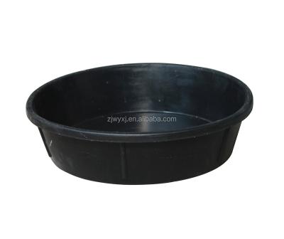 China 11LTR Cattle Durable Rubber Pan For Animal Feed for sale