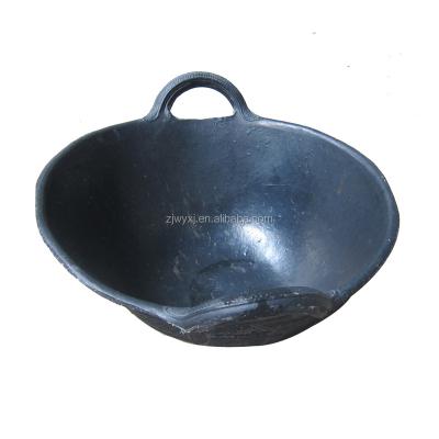 China Recycled Rubber Horse Rubber Bowl Recycled Rubber Tub With Two Handles Rubber Jump for sale