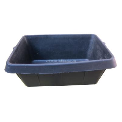 China Rubber tire square rubber bucket/container.horse rubber feeding bucket for sale