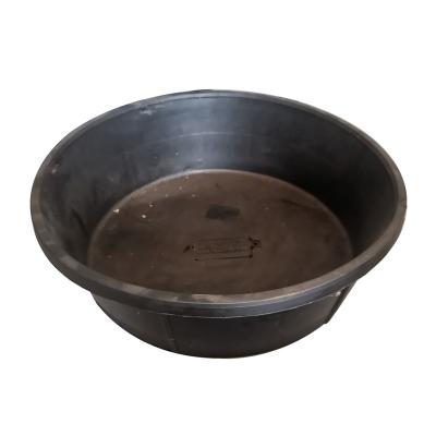 China Customized Tub Heavy Duty Rubber 8QT Sample Pan Feeding Buckets 37*30*11.5H cm for sale