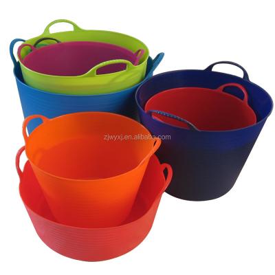 China PE BUCKETS flexible PE BUCKETS, horse driver buckets, FlexBag, 14L plastic bucket, REACH for sale