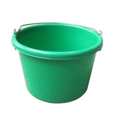 China PP/PE 7.5L Plastic Bucket PP Feed Barrel Blue Bucket for sale