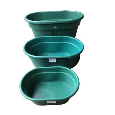 China Strong Recycled Construction Plastic Bucket Container Large Water Bowl for sale