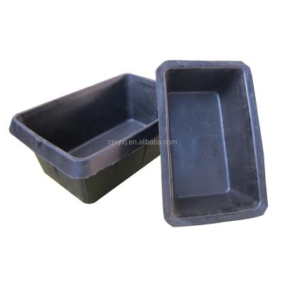 China rubber bucket; square feed container, square tub/basket/barrel (37*54)*(26.5*45.5)*21cm for sale