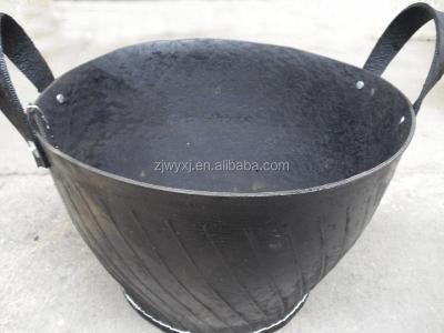 China Recycled Rubber Tire Basket For Construction Use 40*25cm for sale