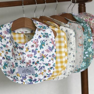 China Cute Baby Bibs Eco-Friendly Soft Washable Baby Organic Cotton Baby Bibs Wholesale for sale