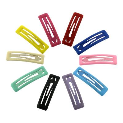 China 2021 new designer hair pin coloful fashionable korean coloful metal hair pin hair clips hair clips for sale