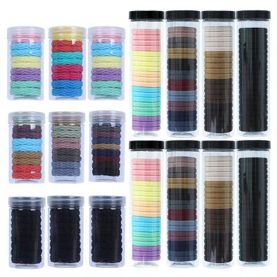 China Fashion girls boxed and durable elastic band for elastic hair bands colorful elastic hair bands for sale