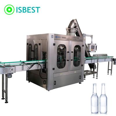 China 2000BPH Food Water Bottle Filling Machine Pure Mineral Nature Water Filling Plant Into Glass Bottle for sale