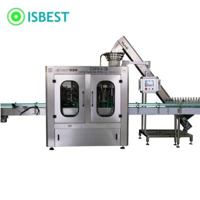 China Automatic Food Water Filling Bottling Machine Plant Into Glass Bottle for sale