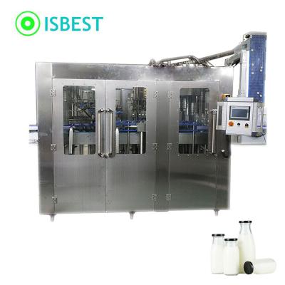 China Hot Selling Food Automatic Glass Bottle Filling Machine for Whiskey Juice Drinking Water Bottling Plant Milk Liquor for sale