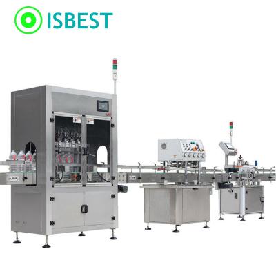 China automatic beverage bottle oil filling machine filling plant/vegetable oil edible cooking bottling line for sale