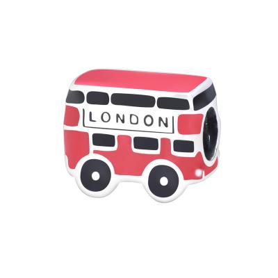 China Factory direct sales cute 925 sterling silver bracelet London bus charm DIY jewelry beading customization for sale