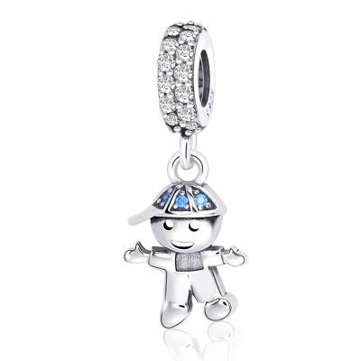 China FASHIONABLE Factory Wholesale Boy Girl Charm DIY Bracelet 925 Sterling Silver Pendant Jewelry for sale