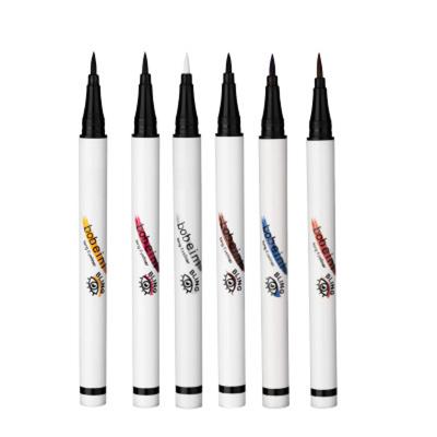 China Popular products multicolor eyeliner waterproof own brand new multicolor eyeliner black transparent waterproof eyeliner for sale