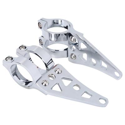 China China Factory Motorcycle CNC Machined Aluminum Stainless Steel Motorcycle Headlight Bracket for sale