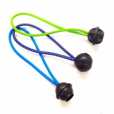 China Exterior is PP; inside is colorful rubber bungee cord 5mm or ball latex 4mm around elastic latex Mini Luggage Strap for sale