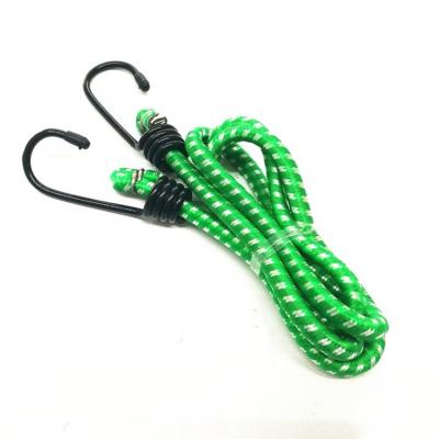 China High Quality PP Bungee Elastic Motorcycle Latex Round Luggage Rope With Hook for sale