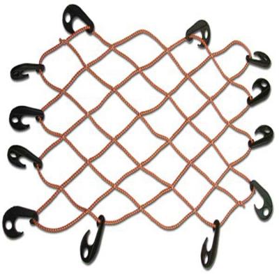 China Exterior is PP; interior is rubber or latex abrasion resistant safety truck bed cargo net for sale