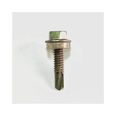 China Hot Selling Hex Washer Head DIN 7504K Self Drilling Screws Hex Head With Washer for sale