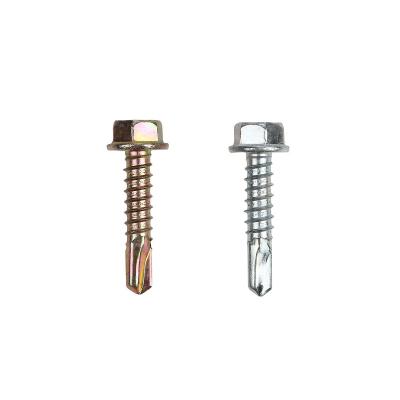 China Hex Washer Head 100% Compliance With Standard Self-Drilling Tek Screws For Roof for sale