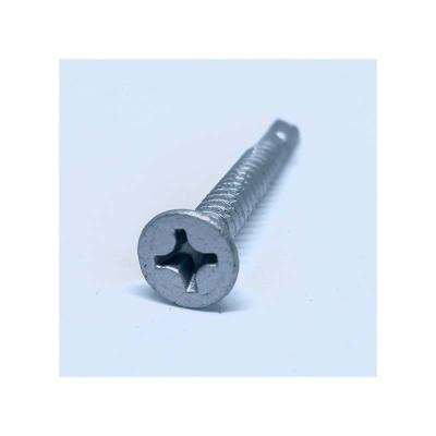 China Flat Head Flat Countersunk Self Drilling Countersunk Head Screw Taiwan for sale