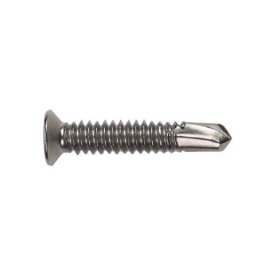 China Outstanding Quality Flat Head 410 Stainless Steel Self Drilling Screw Flat Roofing for sale