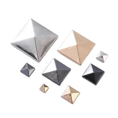 China Air viable eye high-grade eye hole buckle can be customized men and women's shoes children's shoes metal alloy buttons square hairpin for sale