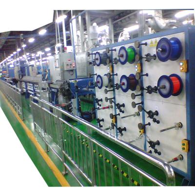 China Fiber Optic Cable Equipment Fiber Optic Cable COATING Secondary Coating Line for sale