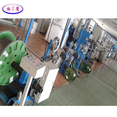 China Producing Drop Cable / ftth FTTH Fiber Optic Cable Production Line With PVC / Sheath Cable Extrusion Machine for sale