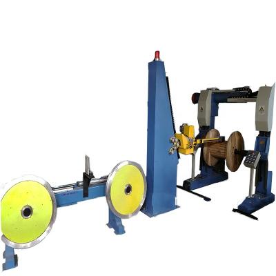 China Fiber Optic Cable Traverse Patented Automatic Take Up And Traverse Machine For Fiber Optic Cables Sheathing Production Line for sale