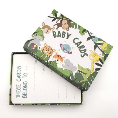 China Baby Shower Gifts Newborn Baby Photo Milestone Monthly Bundle Cards for sale