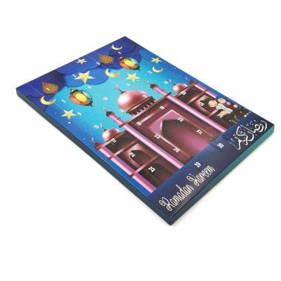 China Recyclable Custom Chocolate Ramadan Advent Calendar Christmas Kids Box for sale