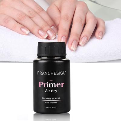 China Nail Art Beauty Gel Nail Polish Acid Free Natural Primer Preparation Dehydrate Protein Bond Air Dry Top Bonding Primer For Acrylic Powder Supplies for sale