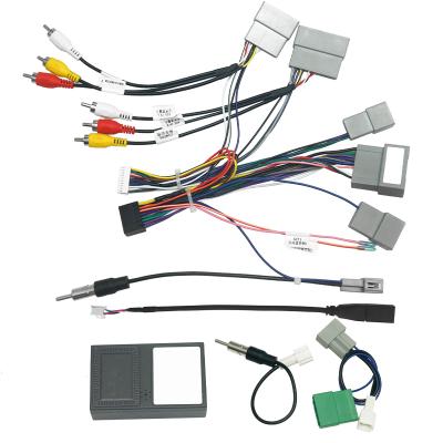 China ISO Wiring for HONDA Car 16 Pin Android Stereo Power Wiring Harness with Canbus USB for Honda Civic 1.5T (16-19) /CRV (17-19) /Breeze (2020+) for sale