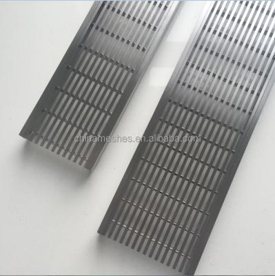 China Century Woven Bathroom Beijing 316 Stainless Steel Wedges Wire Surface Drainage Grate for sale