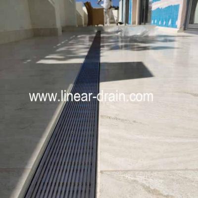 China Modern 304 Stainless Steel Entrance Floor Grate Balcony Floor Drain Cover for sale