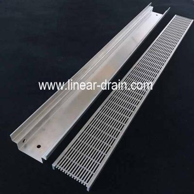 China Bathroom 150mm 200mm 250mm 300mm Stainless Steel Pool Deck Drain Grate for sale