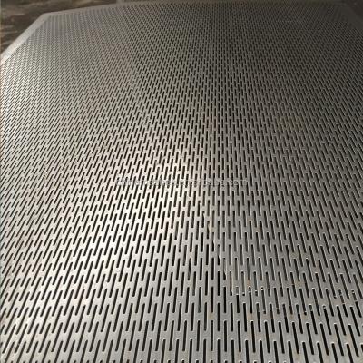 China Decoration anping factory round hole perforated iron for construction finishing material for sale